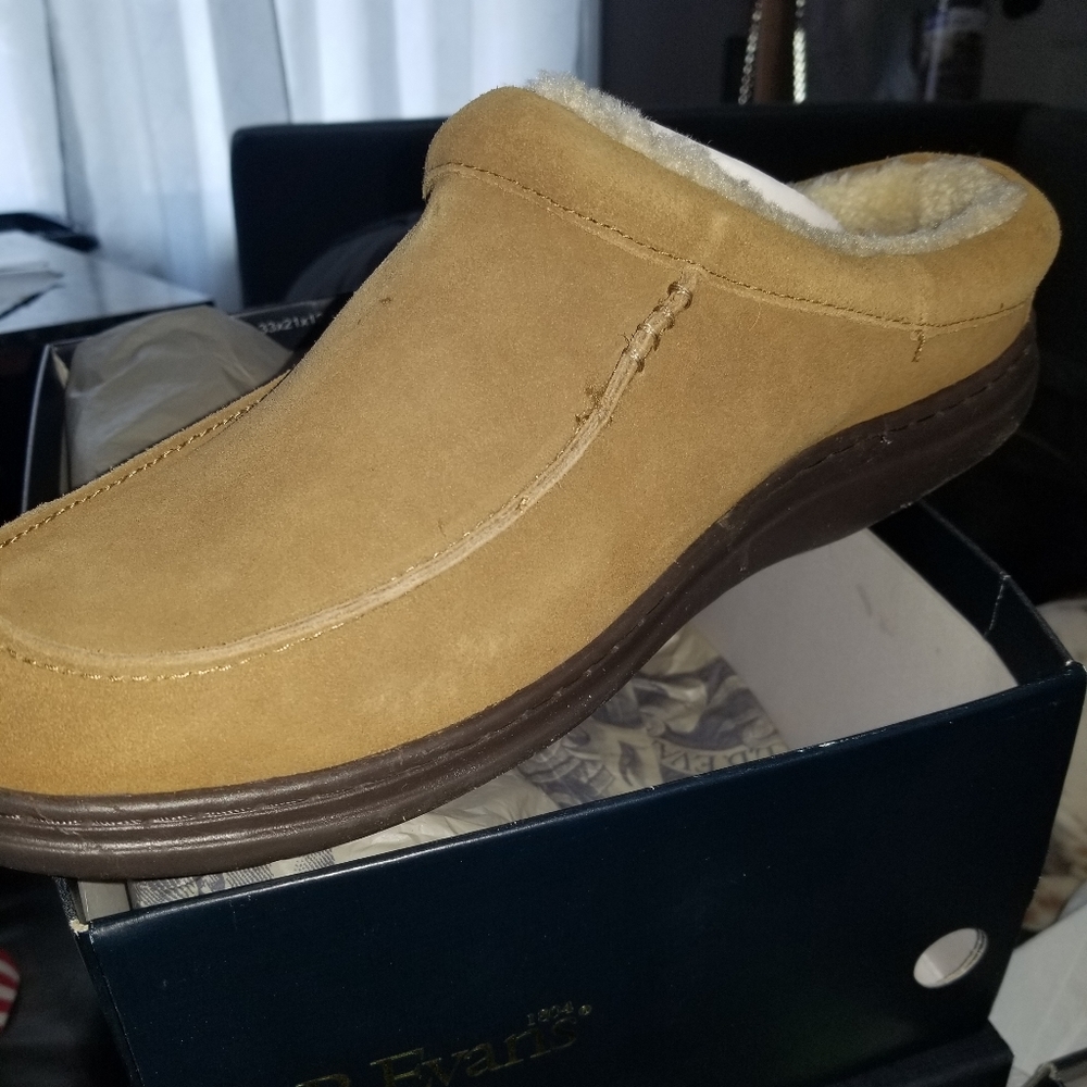 L.B. Evans Men's Slippers 13EEE
